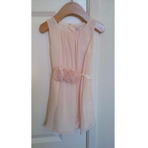 Marie Chantal Pink Special Occasion Pure Silk Party Dress - Size 3T 3